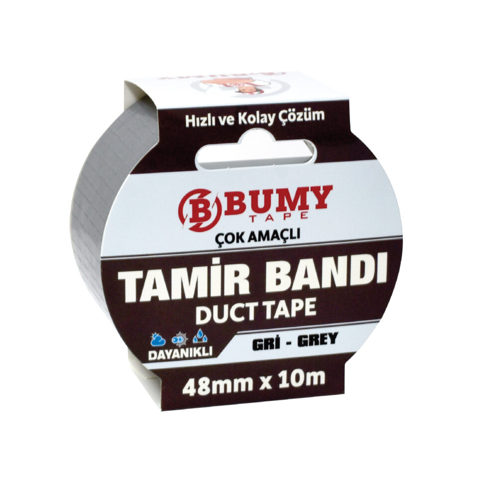 BUMY MFX9028 DUCK-TAPE TAMIR BANDI 48 MM X10 MT GRI